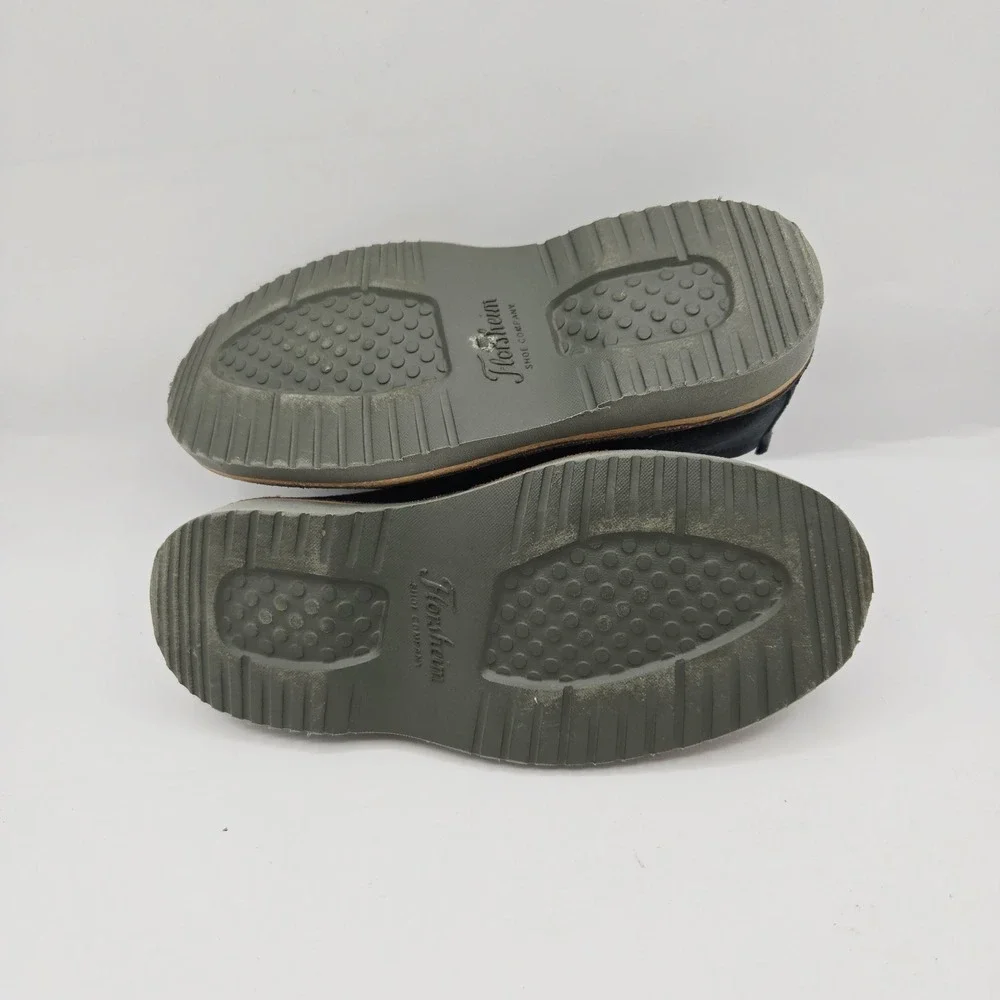 Florsheim Boys Navigator Dress Casual Plain Toe Jr.‎ Oxford 12 Navy Suede